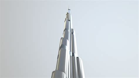 Burj Khalifa 3d Models Sketchfab