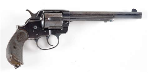 A Colt Model Frontier Six Shooter Double Action Revolver