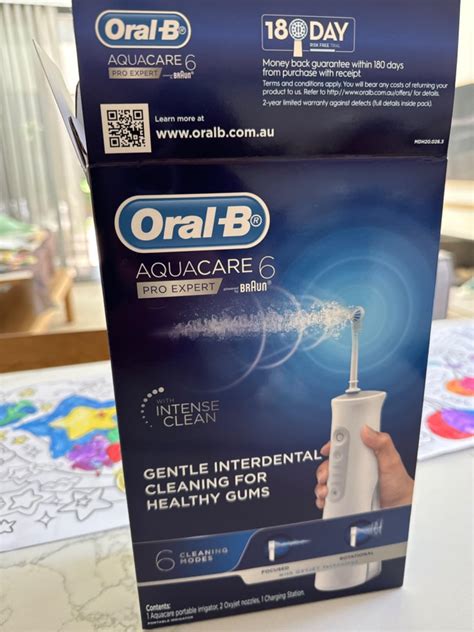 Oral-B Aquacare 6 Pro-Expert Water Flosser, Multi : Amazon.com.au ...