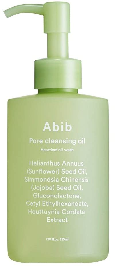 Thành phần Dầu tẩy trang Abib Pore Cleansing Oil Heartleaf