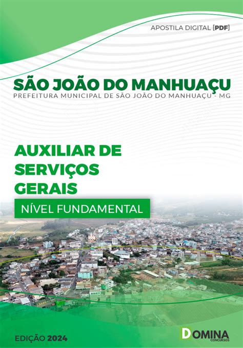 Pdf Apostila Prefeitura De São João Do Manhuaçu Mg 2024