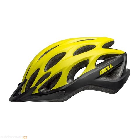 Traverse Mat Hi Viz Black Cycling Helmet Bell