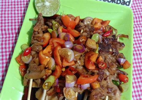 Resep Sate Jamur Tiram Sambal Kecap Limau Oleh Licha Alby Cookpad