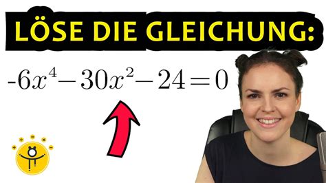 Biquadratische Gleichung L Sen X Hoch X Hoch Substitution