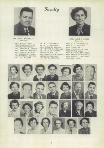 Explore 1951 Washington High School Yearbook, Washington NC - Classmates