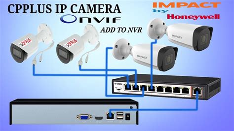 Honeywell Impact NVR Add Cp Plus Camera Using Onvif Protocol YouTube