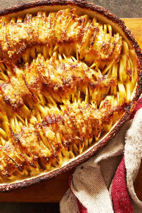 Cheesy Hasselback Potato Gratin Recipe Nyt Cooking