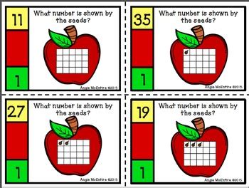 Fall Number Sense Task Cards Set Of 4 By 2SpeakRight TpT