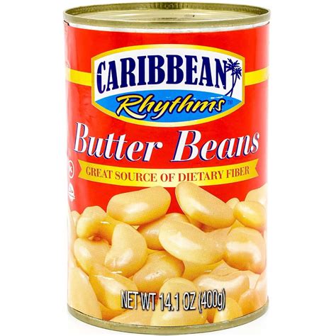 Caribbeans Rhythms Butter Beans 141 Oz