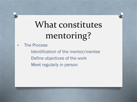 Finding and Being a Mentor - ppt download