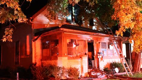 Indy Near East Side House Fire Leaves 2 In Serious Condition