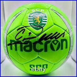 Cristiano Ronaldo Signed Sporting CP Portugal Soccer Ball Beckett ...