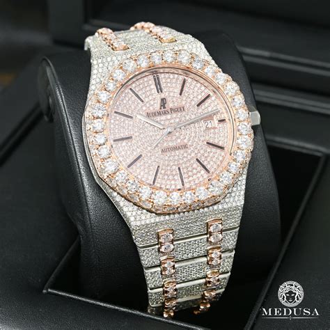 Mm Audemars Piguet Royal Oak Full Iced Everose Audemars Piguet