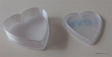 3d Printed Heart Box With Love By Imprenta3d Pinshape