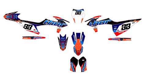 Kit déco KTM EXC EXC F 2020 2023 Factory Kitdeco moto fr