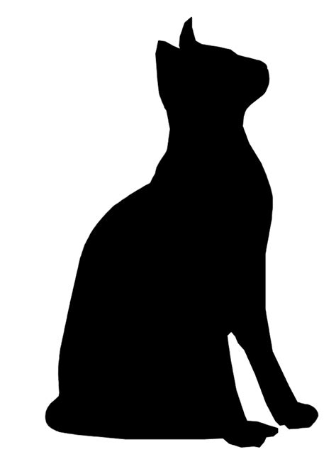 Black Cat Kitten Silhouette Clip Art Cat Png Download 8461181