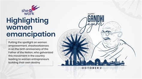 Gandhi Jayanti 2022 (October 2): Highlighting Women Emancipation ...