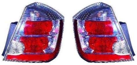 日時指定 GO PARTS PAIR SET for 2007 2009 Nissan Sentra Rear Tail Lights