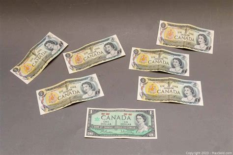 Canadian 1967 Centennial Dollar Bill & More | #4626234637