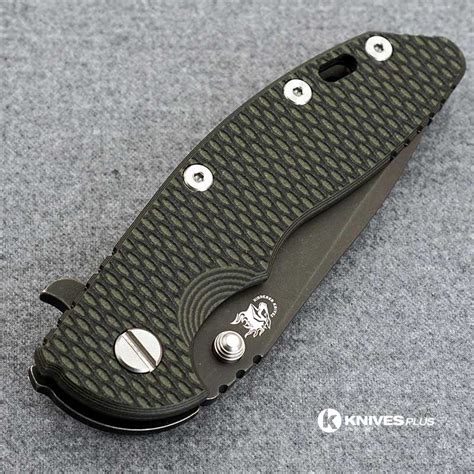 Hinderer Knives XM 18 3 5 Inch Knife Gen 5 Spanto Battle Black DLC