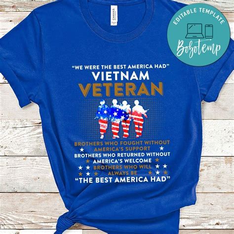 We Were The Best America Had Vietnam Veteran Proud T Shirt Bobotemp