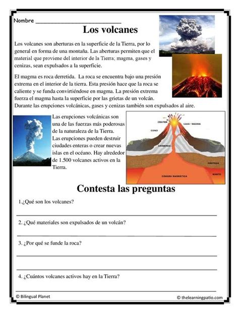 Ciencias Los Volcanes Dos Idiomas Es Un Sitio Web De Suscripción Para