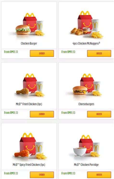 Mcdonald S Menu Mcdo Malaysia And Latest Prices 2024