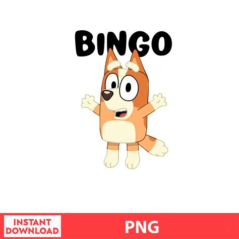 Bluey Characters Png Bluey Png Bluey Bingo Bluey Bundle Bluey