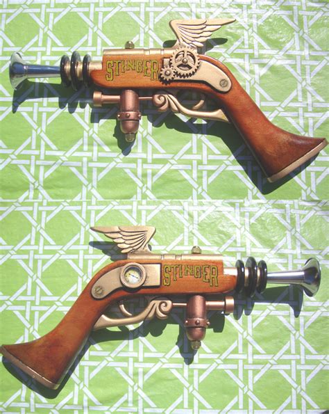 Steampunk Pistol Done by Hydrart on DeviantArt