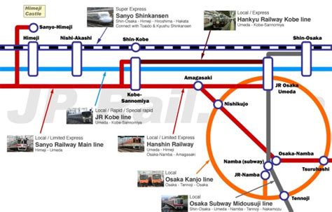 How To Access To Himeji And Kobe From Osaka Japan Rail