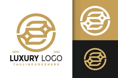 Letter S Luxury Logo Design Brand Identity Logos Vector Modern Logo