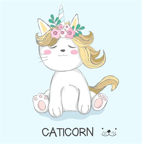 Draw So Cute Unicorn Cat