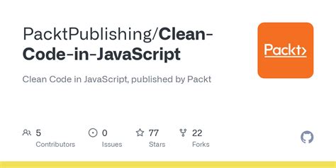 Github Packtpublishing Clean Code In Javascript Clean Code In