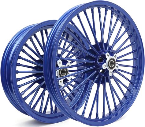 Amazon Tarazon Fat Spoke Inch Front Rear Wheels Rims For Harley