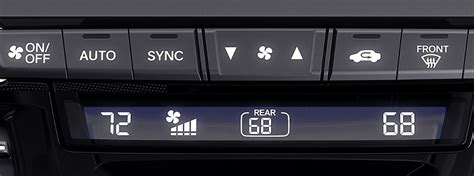 How To Use The Honda Tri Zone Climate Control