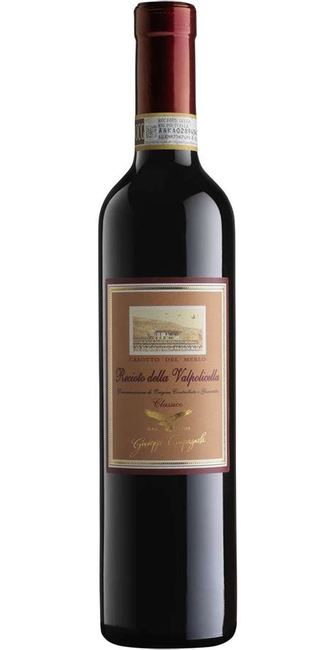 Recioto Della Valpolicella Classico Casotto Del Merlo” Docg