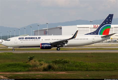 S2 AJD US Bangla Airlines Boeing 737 8Q8 WL Photo By Azimi Iahra ID