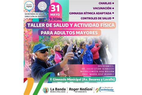 El Municipio Bande O Invita A Participar De Un Nuevo Taller De Salud Y