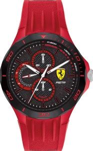 SCUDERIA FERRARI 830723 Pista Analog Watch For Men Buy SCUDERIA