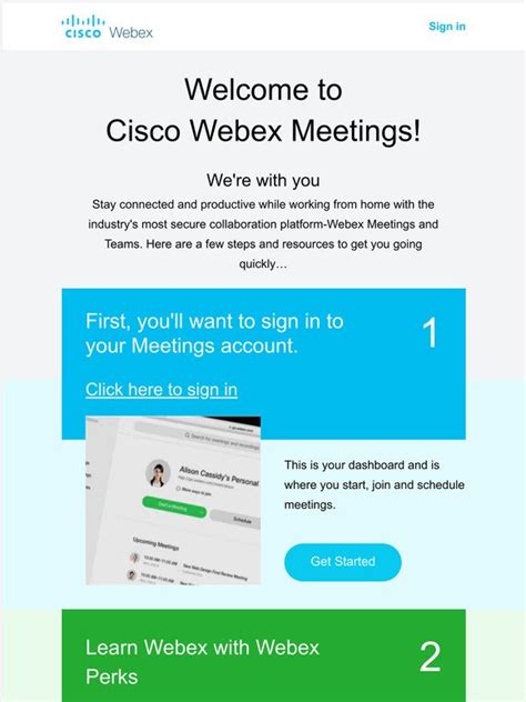 Webex Us Let S Get You Started With Cisco Webex Meetings Milled