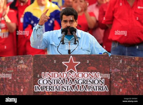 Nicolas maduro speech hi-res stock photography and images - Alamy