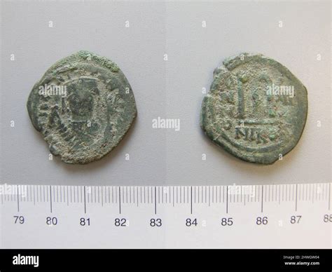 Follis Nummi Of Tiberius Ii Constantine Emperor Of The Byzantine