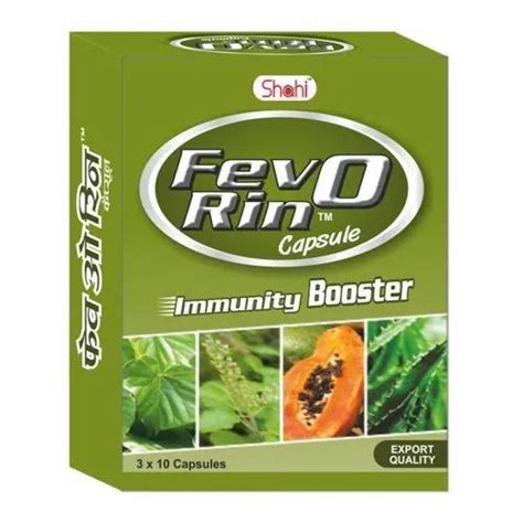 Shahi Fev O Rin Capsules At Rs Chandpur Bijnor Chandpur Id