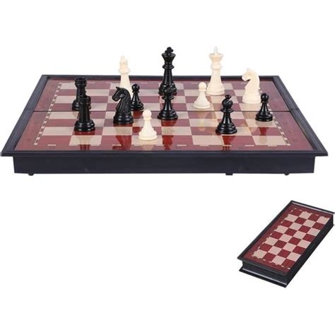 Échiquier Magnétique Jeu D Échecs De Voyage Magnétique Pliable Jeu D