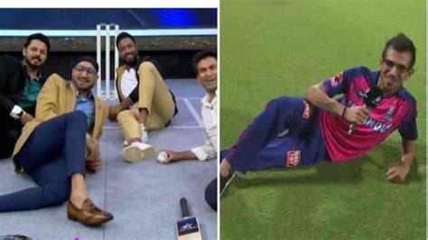 Harbhajan Singh Mohammad Kaif Recreate Yuzvendra Chahal Iconic Pose