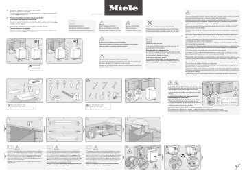 Miele G7104 Built Under Dishwasher Installation Guide | Manualzz