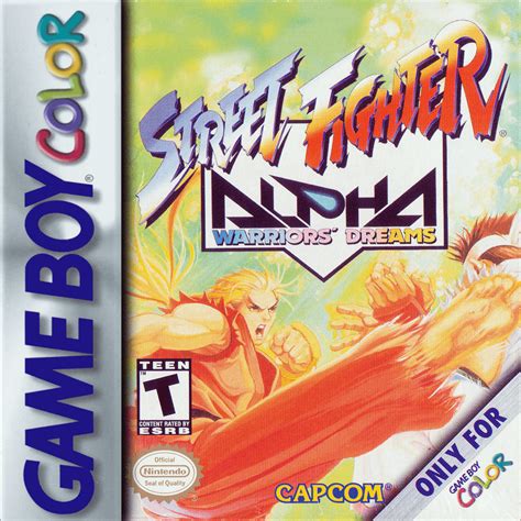 Street Fighter Alpha Warriors Dreams Game Boy Color Gbc Rom