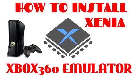 Easy How To Install Xenia Emulator Xbox 360 Games On Pc Youtube