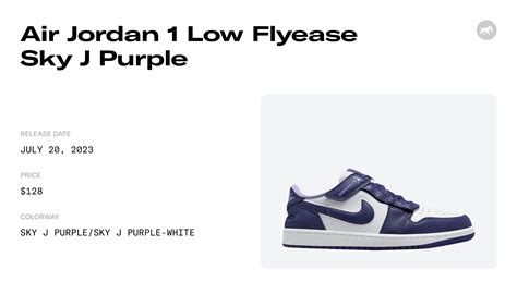 Air Jordan Low Flyease Sky J Purple Dm