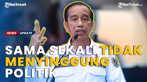 Presiden Jokowi Temui Perkumpulan Aparatur Desa Di Istana Sama Sekali